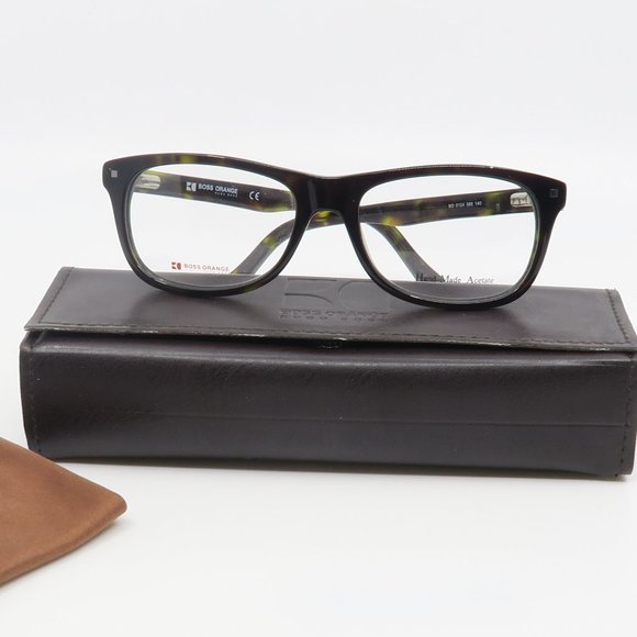 BO 0124 086 Boss Orange New Tortoise Eyeglasses - Picture 1 of 6